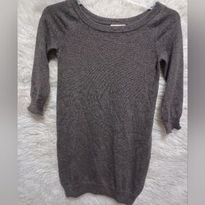 Brown Juicy Couture 100% Cashmere Mini Dress
